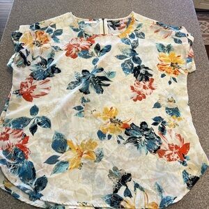 Maurices Multicolor Floral Blouse